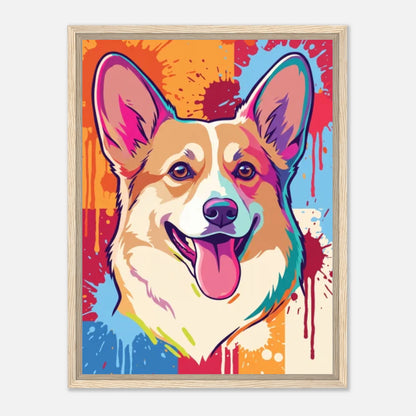 45x60-Natural-Wooden -Framed-Canvas