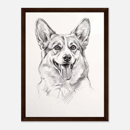 45x60-Dark-Wooden -Framed-Canvas