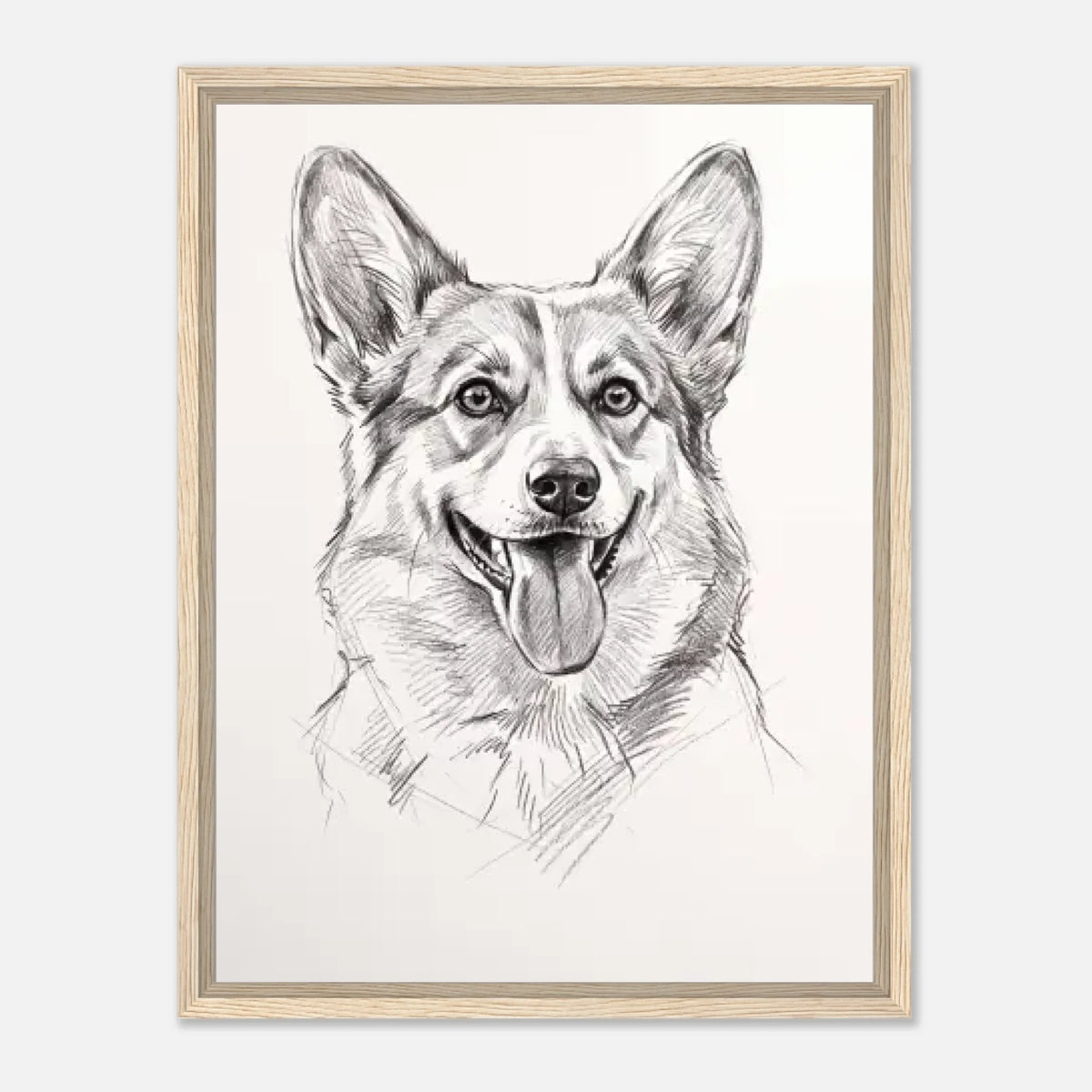 45x60-Natural-Wooden -Framed-Canvas