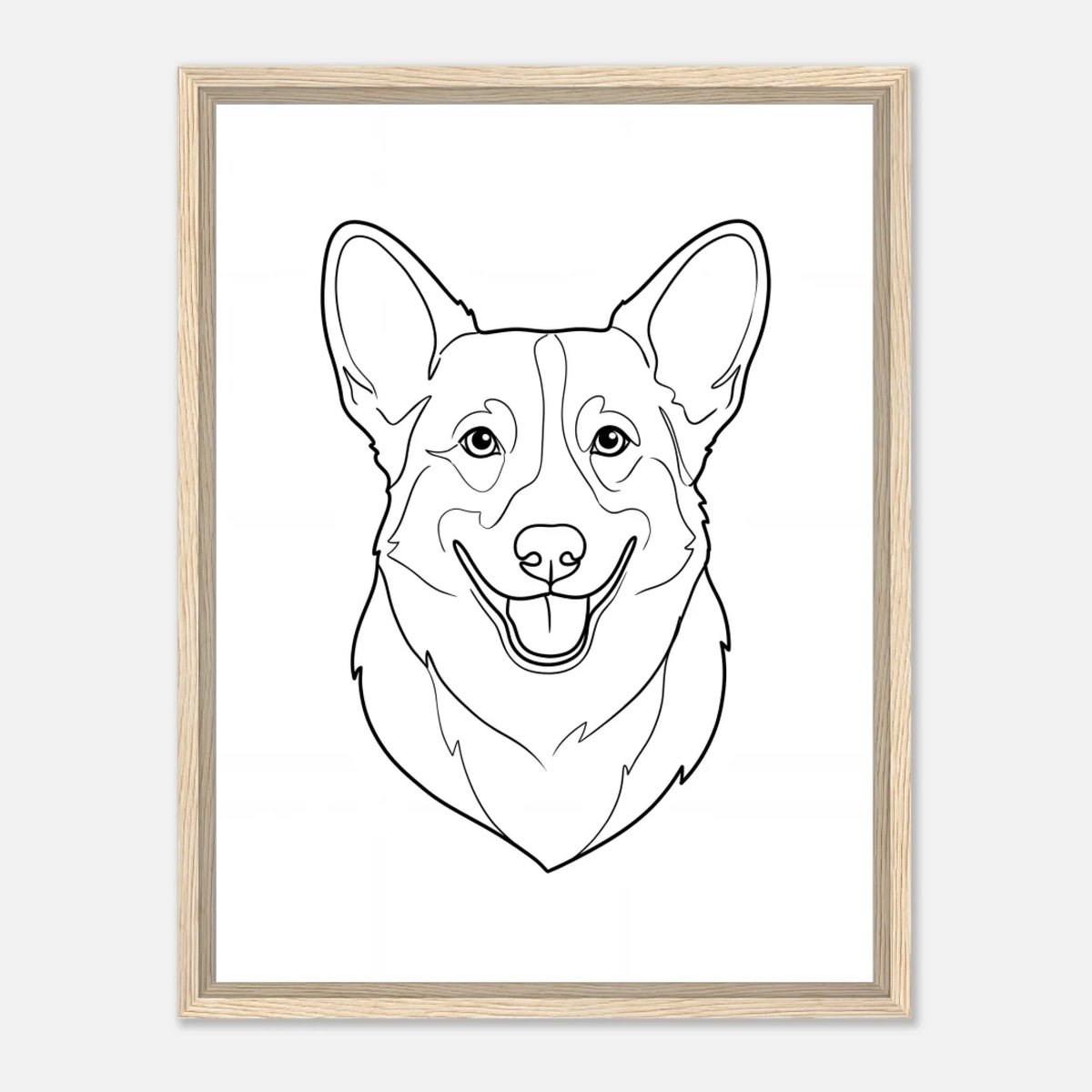 45x60-Natural-Wooden -Framed-Canvas