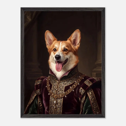 45x60-BLACK-Wooden -Framed-Canvas