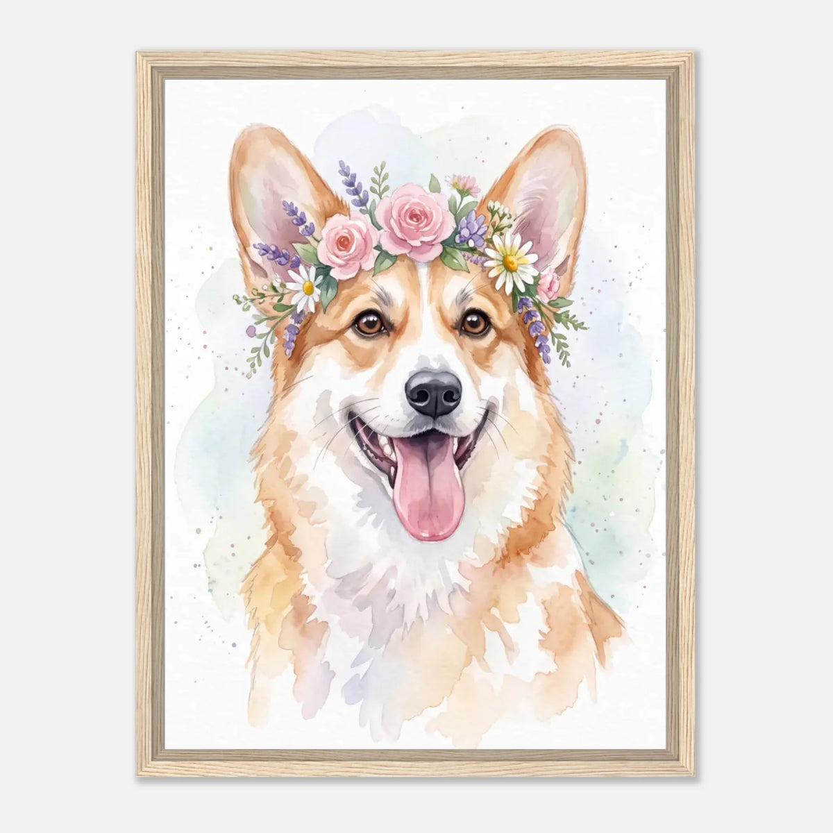 45x60-Natural-Wooden -Framed-Canvas