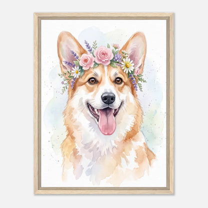 45x60-Natural-Wooden -Framed-Canvas