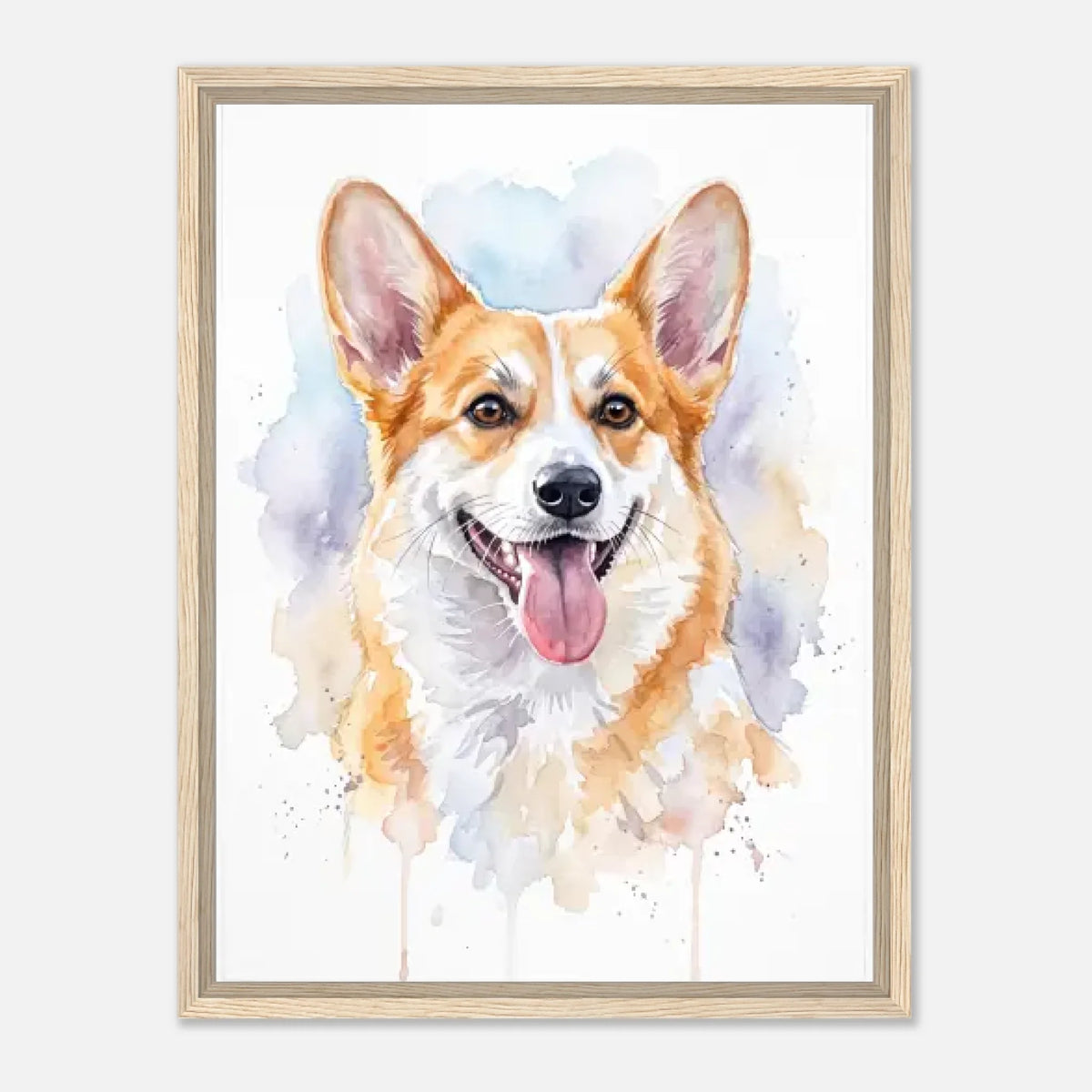 45x60-Natural-Wooden -Framed-Canvas